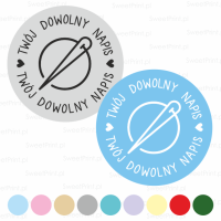 Naklejki HANDMADE IGŁA 