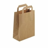 Torba / torebka papierowa EKO  DUŻA 30x26 cm z uchwytami