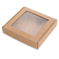 Pudełko z okienkiem 25x25x3 cm 
