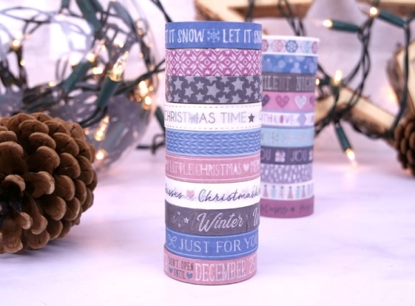 świąteczne washi tape - SweetPrint.pl