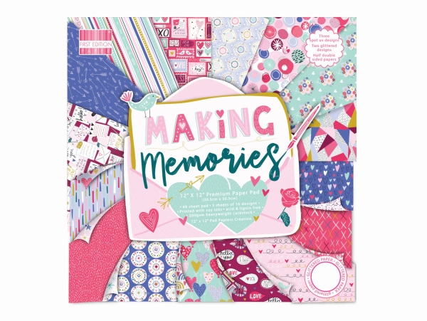 Zestaw papierów  Making Memories- First Edition -  scrapbooking sklep - SweetPrint.pl