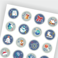 Naklejki do kalendarza adwentowego - SweetPrint.pl