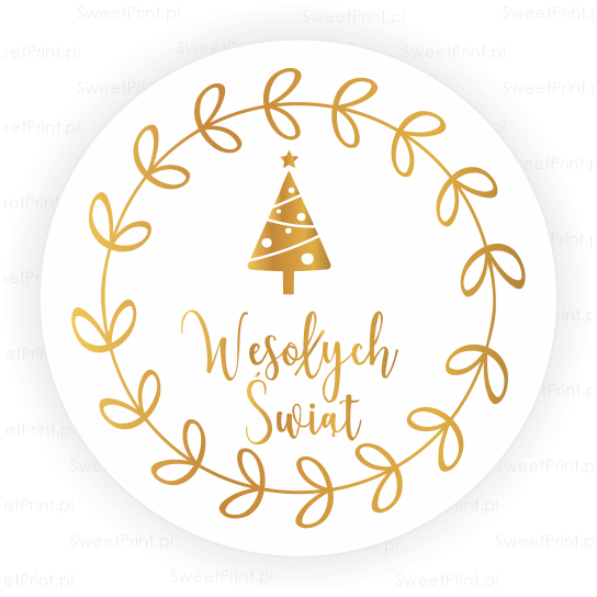 naklejki bożonarodzeniowe - SweetPrint.pl
