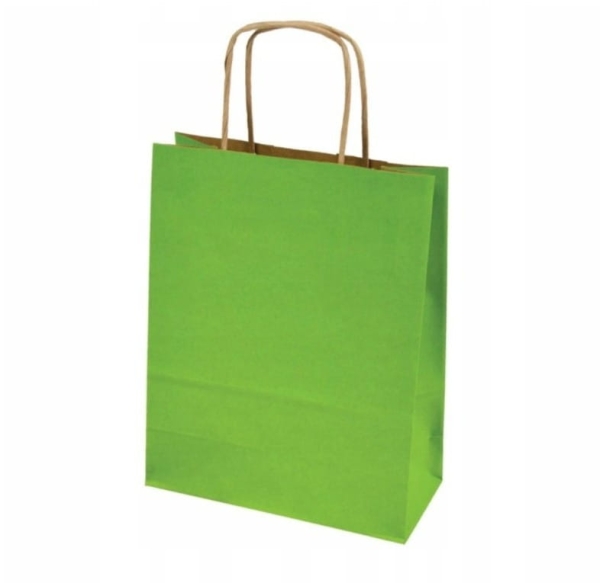 torebki papierowe, zielone - SweetPrint.pl