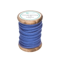 Rzemyk zamszowy - niebieski / 5m 