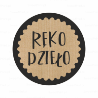 Naklejki KRAFT  - RĘKODZIEŁO