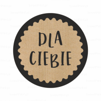 Naklejki KRAFT  - DLA CIEBIE