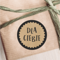 naklejki eko z napisem DLA CIEBIE - SweetPrint.pl