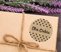 NAKLEJKI KRAFT Z NAPISEM DLA CIEBE - SweetPrint.pl