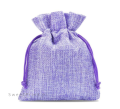 woreczek jutowy, lawendowy - SweetPrint.pl