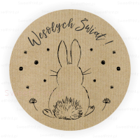 Naklejki wielkanocne kraft EKO ZAJĄCZEK