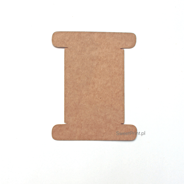 tekturowa szpulka do nawijania nici, sznurków i tasiemek