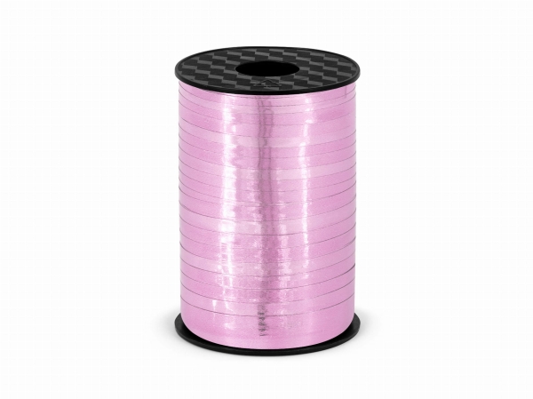 Wstążka plastikowa, różowa - SweetPrint.pl