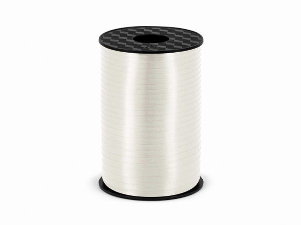 Wstążka plastikowa, biała - SweetPrint.pl