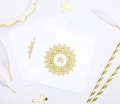 serwetki komunijne ze złotym nadrukiem - SweetPrint.pl
