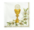 Papierowe serwetki komunijne z nadrukiem - SweetPrint.pl