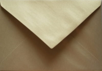 Koperta C6 / stare złoto