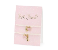 Kartka z bransoletkami BEST FRIENDS