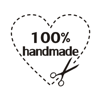 stempel serce 100% handmade - SweetPrint.pl