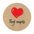 NAKLEJKI Z PAPIERU KRAFT - SweetPrint.pl