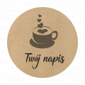 NAKLEJKI Z PAPIERU KRAFT - SweetPrint.pl