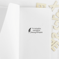 Stempel exlibris PIÓRKO – przykład z imieniem