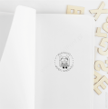 personalizowany stempel ex libris z sową - SweetPrint.pl