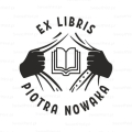 Stempel exlibris SUPERHERO z superbohaterem – personalizowany