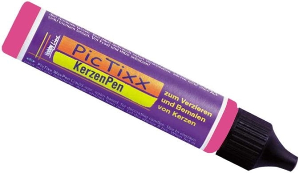 pisak z woskiem  / pisak do świec - przykład użycia -  SweetPrint.pl