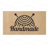 Naklejki kraft HANDMADE