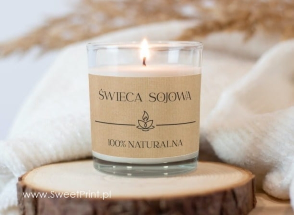 naklejki na świece - SweetPrint.pl