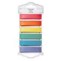 Tasiemki ozdobne  KOLOROWE  6x2m 