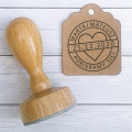 stempel na etykiety weselne