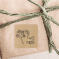 Naklejki kraft z własnym napisem - SweetPrint.pl