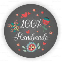 Naklejki FOLK - 100% handmade
