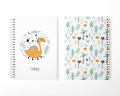 personalizowany notes / zeszyt z własnym napisem - Sweetprint.pl