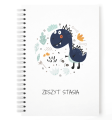 personalizowany notes / zeszyt z własnym napisem - Sweetprint.pl