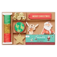 Zestaw do pakowania prezentów SANTA & FRIENDS