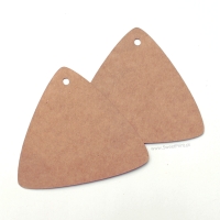 Tagi kraft  / zawieszki EKO  -  TRÓJKĄT DUŻY