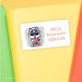 naklejki na zeszyty z imieniem i nazwiskiem - SweetPrint.pl