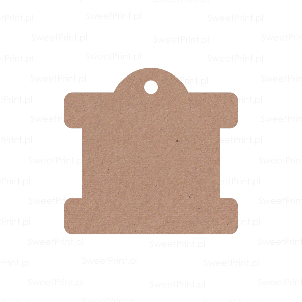 Kartonik do gumek i spinek - SweetPrint.pl