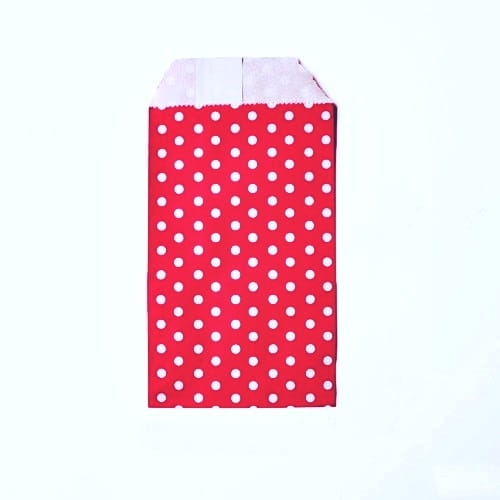 małe torebki papierowe czerwone - SweetPrint.pl
