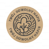 Naklejki kraft  NATURA