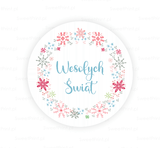 naklejki wesołych świąt - SweetPrint.pl