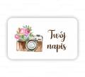 Naklejki z własnym napisem / aparat fotograficzny - SweetPrint.pl