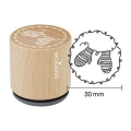 stempel świąteczny woodies - pieczątka z rękawiczkami - SweetPrint.pl