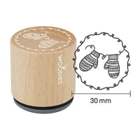 Stempel świąteczny RĘKAWICZKI