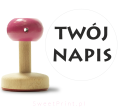 Stempel do ciastek z własnym napisem - SweetPrint.pl