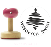 Świąteczny stempel do ciastek CHOINKA