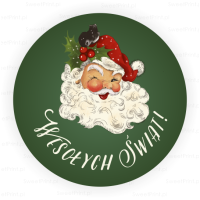 Naklejki na Boże Narodzenie  SANTA CLAUS 
